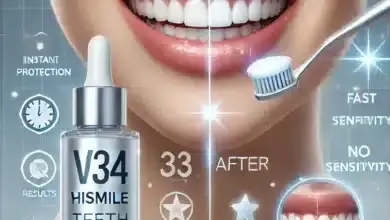 V34 Hismile Teeth Whitening Serum Achieve an Instant Bright Smile with This Product