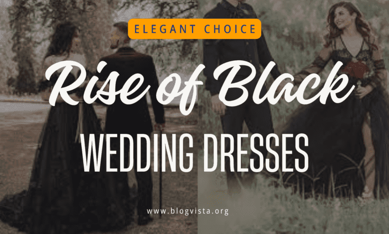 black Wedding Dresses