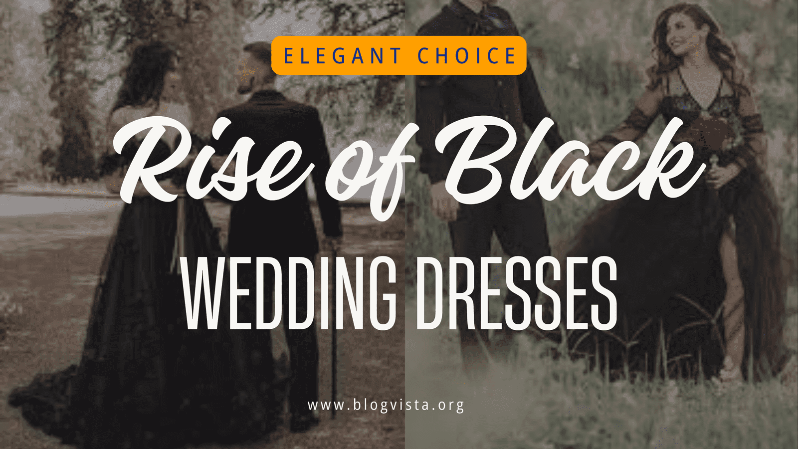 black Wedding Dresses