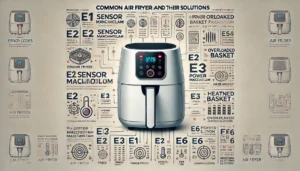 These are the typical mistakes an air fryer makes with their solutions.